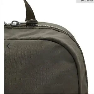 Kipling Ferris Field Green Backpack Genuine Kipling Ferris Small Unisex Nylon Backpack, Jaded  main image 2